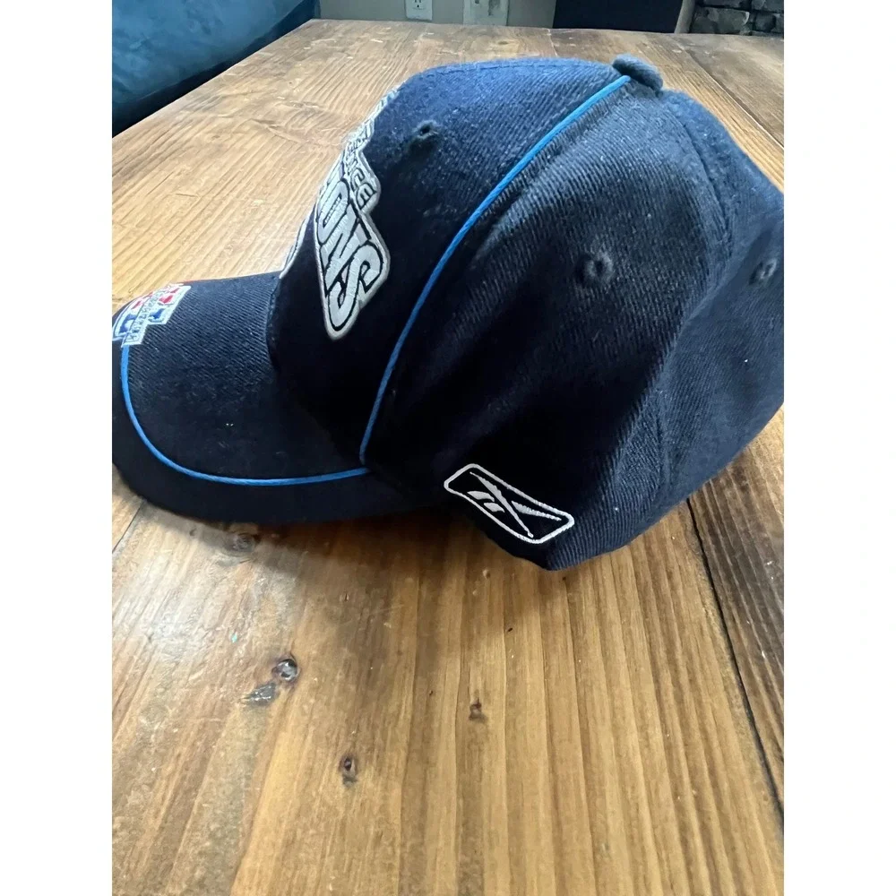 Reebok Seattle Seahawks 2005 NFC Champions Hat Super Bowl XL Road to Forty Black